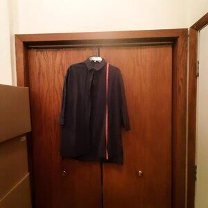 Zeagoo Men Shirt Dark Blue Size S